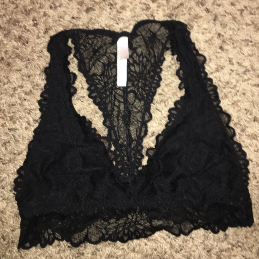 PINK Racerback Lace Bralette